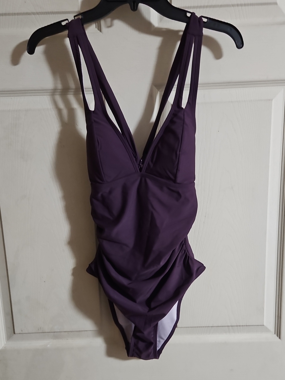 CUPSHE PURPLE ONE PIECE SWIMSUIT: NEW WITH TAGS: SIZE S